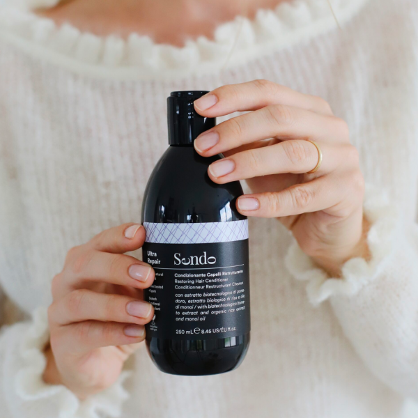 Sendo Champú Cabello Reparador Reestructurante 250 ml con extractos de dátil, arroz y tomate