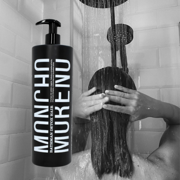 MONCHO BATHMAN DETOX HAIR - Champú de carbón activo 1 L