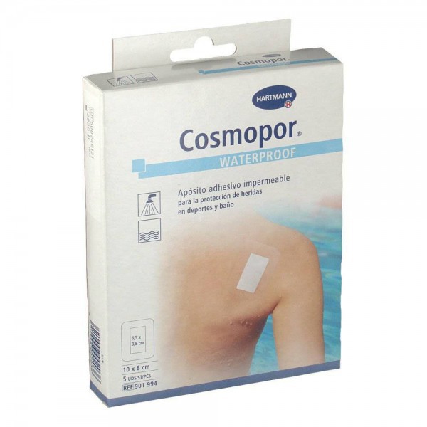 COSMOPOR WATERPROOF 10 CM X 8 CM 5 U
