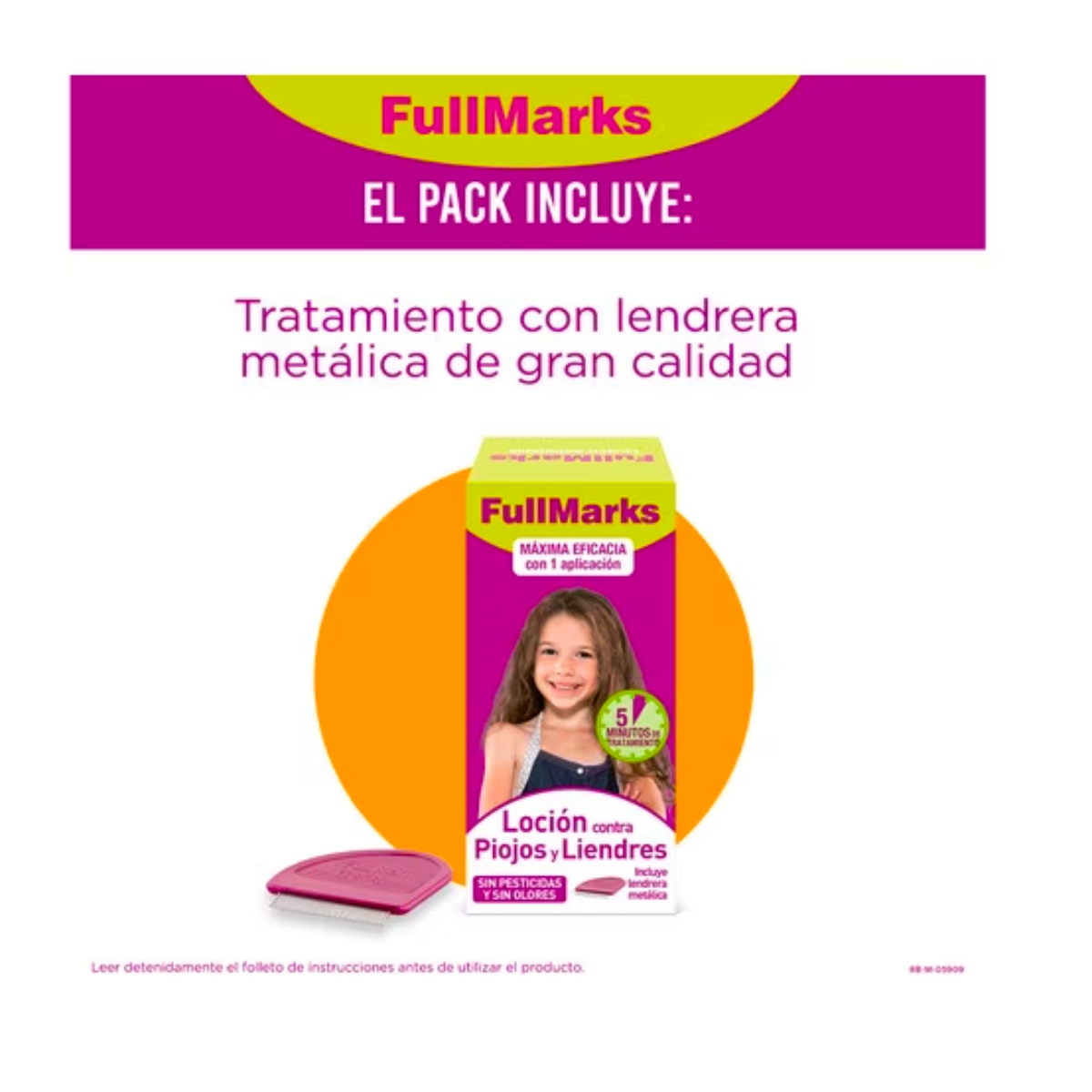 FULL MARKS SOLUCION ANTIPIOJOS 100 ML