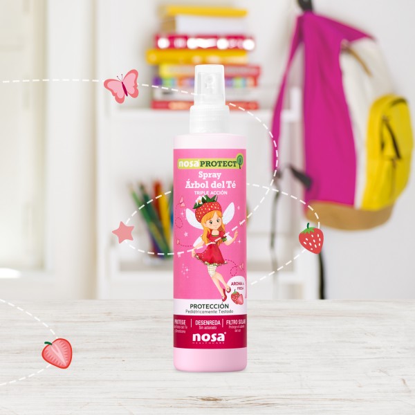 NOSA SPRAY DESENREDANTE ARBOL DEL TE ROSA 250 ML