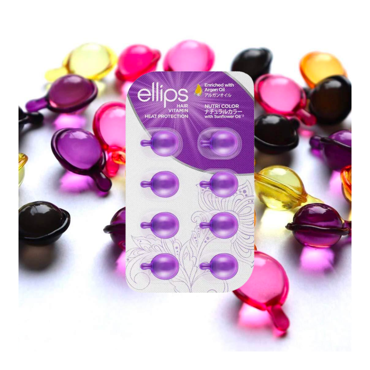 Ellips NUTRI COLOR hair vitamin Protección cabellos teñidos