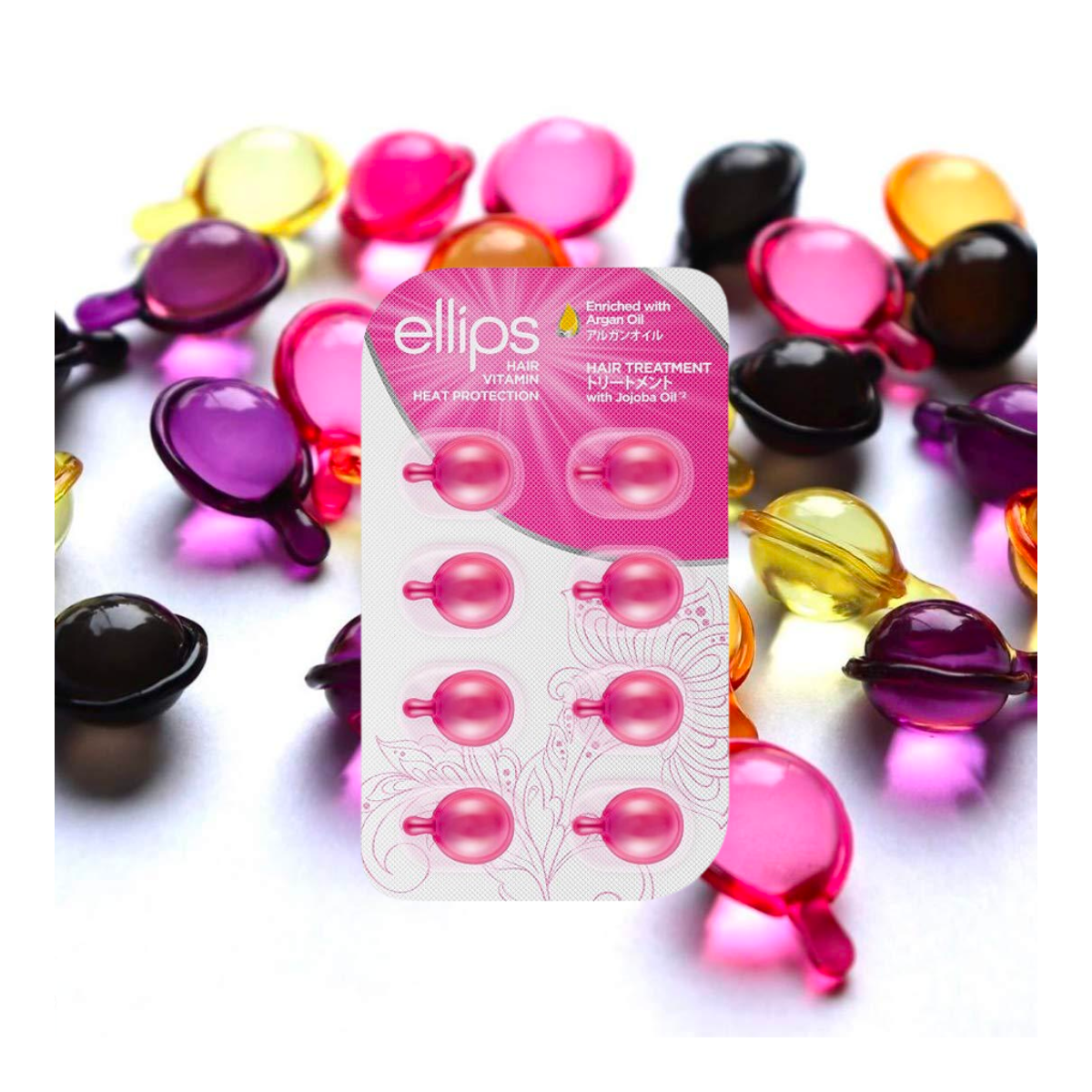 Ellips HAIR TREATMENT rosas hair vitamin HEAT PROTECTION