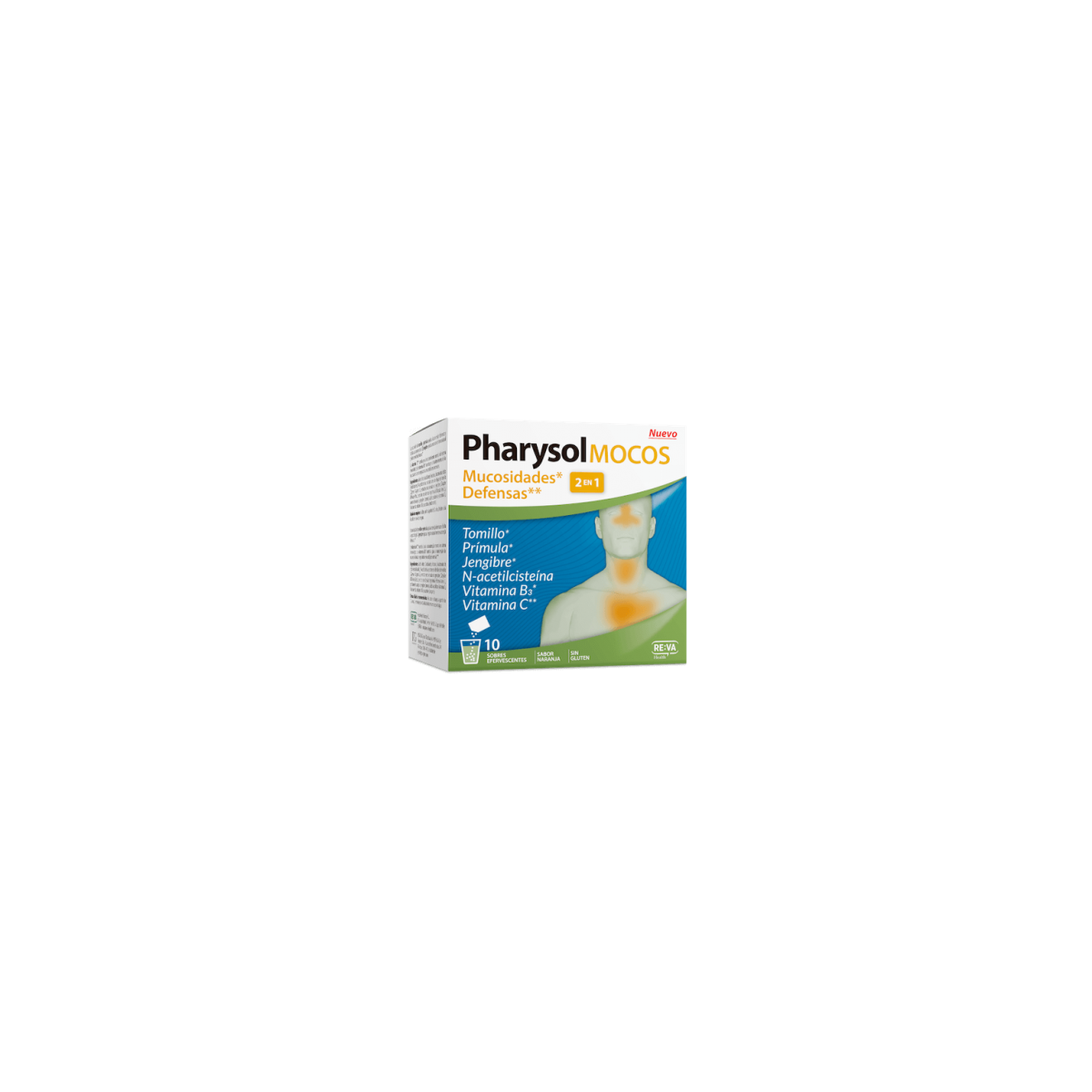 PHARYSOL MOCOS 10 EFERVESCENTES