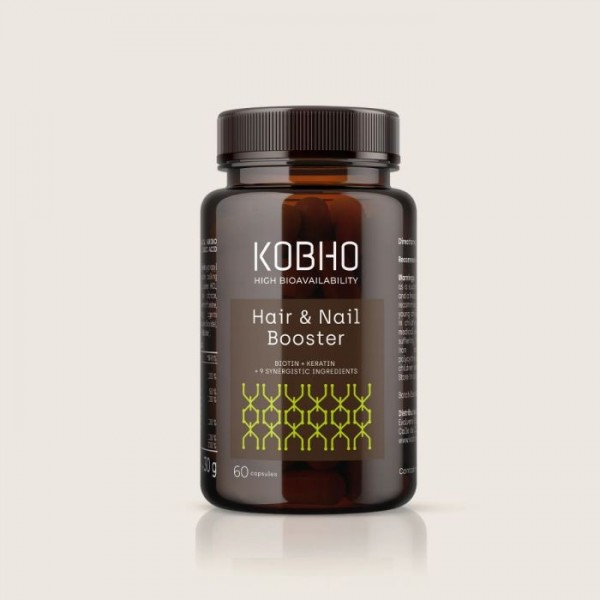 KOBHO HAIR & NAIL BOOSTER 60 CAPSULAS