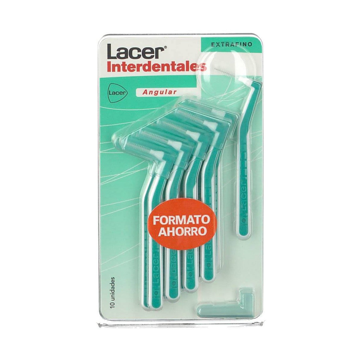 CEPILLO INTERDENTAL ANGULAR EXTRAFINO 10 U