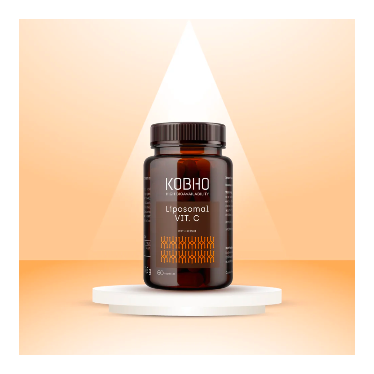 KOBHO VIT C LIPOSOMAL 60 CAPSULAS