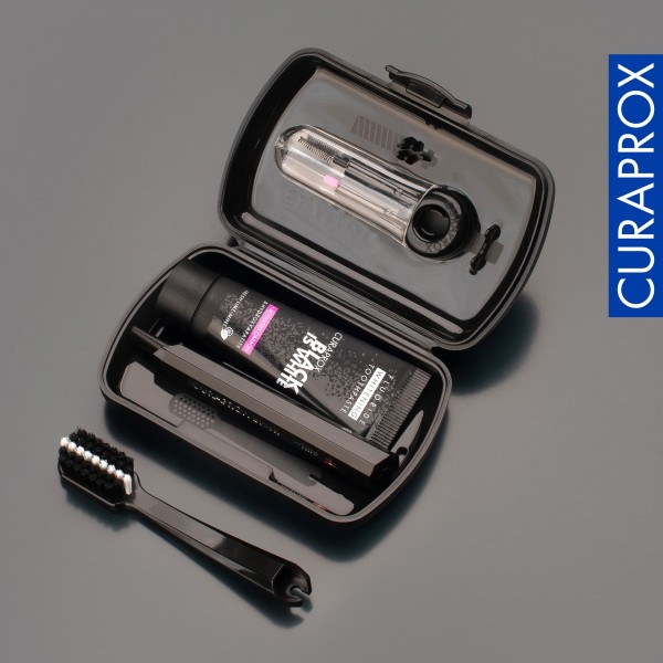 Curaprox Black is white Travel SET
