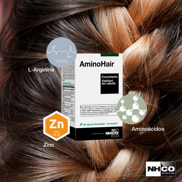 NHCO AminoHair Crecimiento y Vitalidad del Cabello 168 CAPS