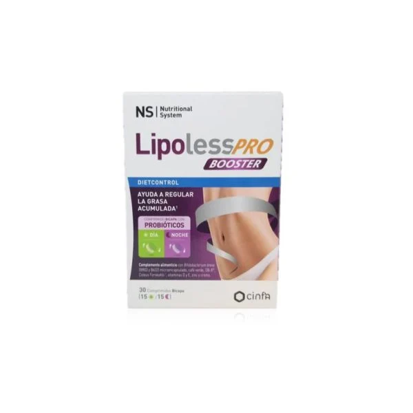 NS DIETCONTROL LIPOLESS PRO BOOSTER 30 COMPRIMIDOS