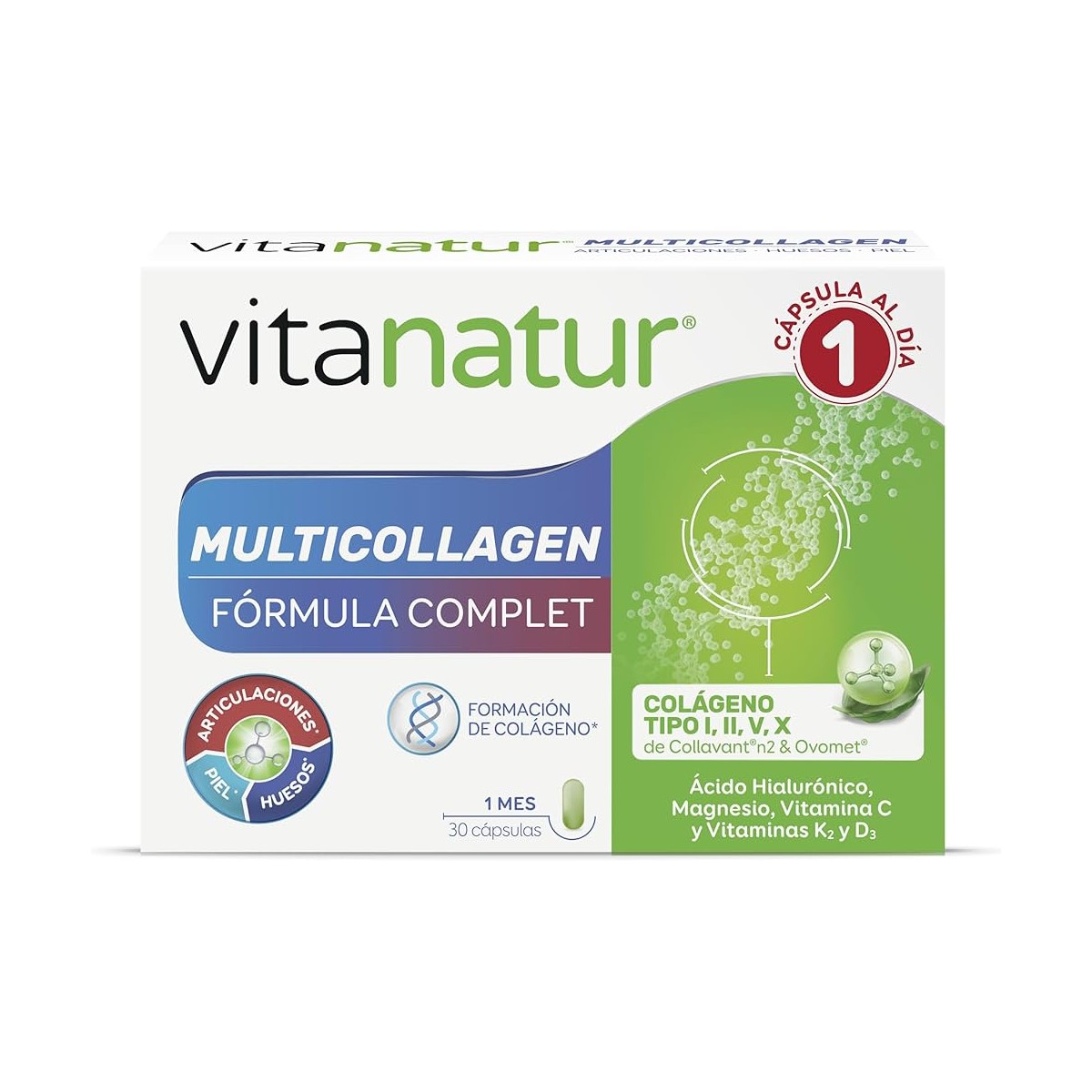 Vitanatur multicollagen 30 cápsulas