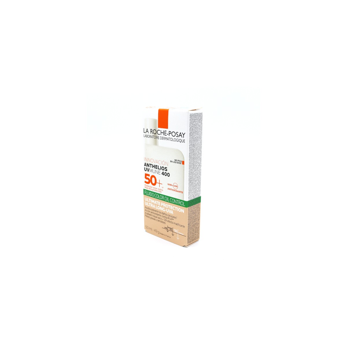 La Roche Posay Anthelios UV Mune 400 Fluido Oil Control Con Color SPF50+ 50 ml