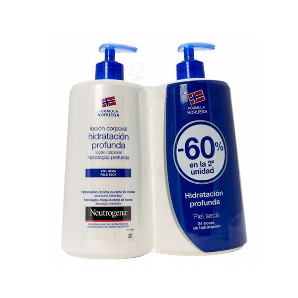 NEUTROGENA FORMULA NORUEGA LOCION CORPORAL 750 ML 2 U