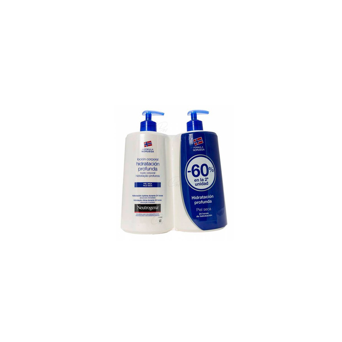 NEUTROGENA FORMULA NORUEGA LOCION CORPORAL 750 ML 2 U