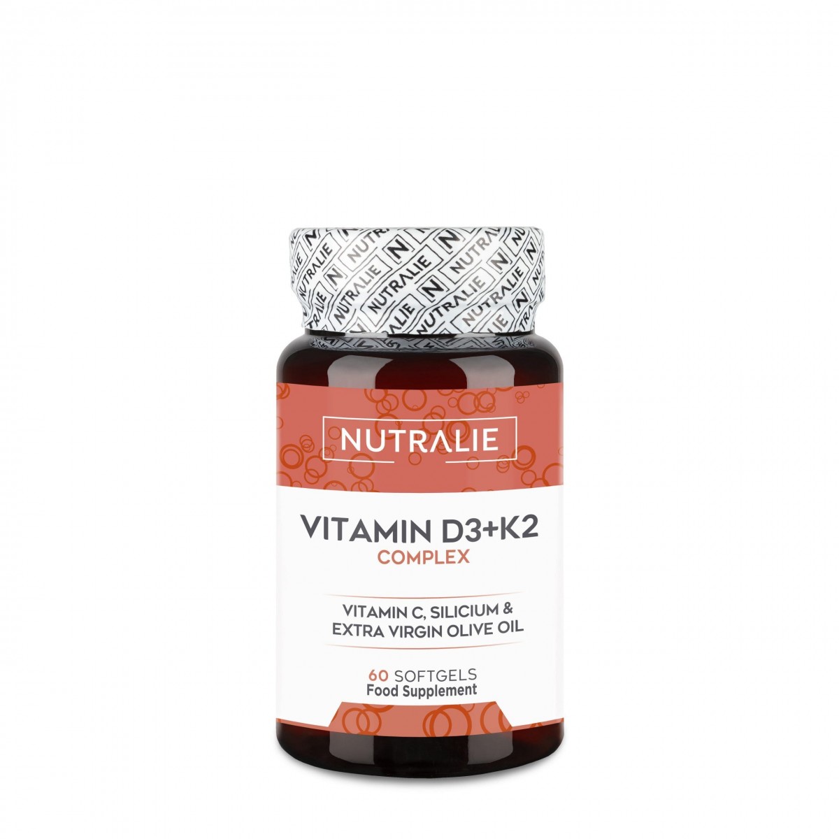 NUTRALIE VITAMINA D3 + K2 60 CÁPSULAS