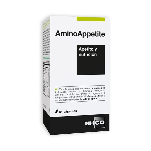 Nhco AminoAppetite (Estimulante del Apetito) 84 Capsulas