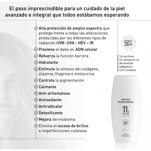 THE Lab spf50 protocolo defensa avanzada 50 ml 2