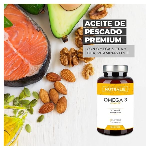 Nutralie Omega 3 complex 60 cápsulas