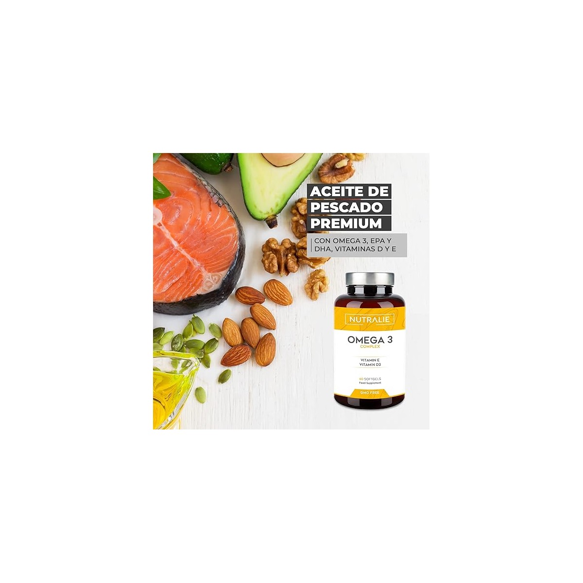 Nutralie Omega 3 complex 60 cápsulas