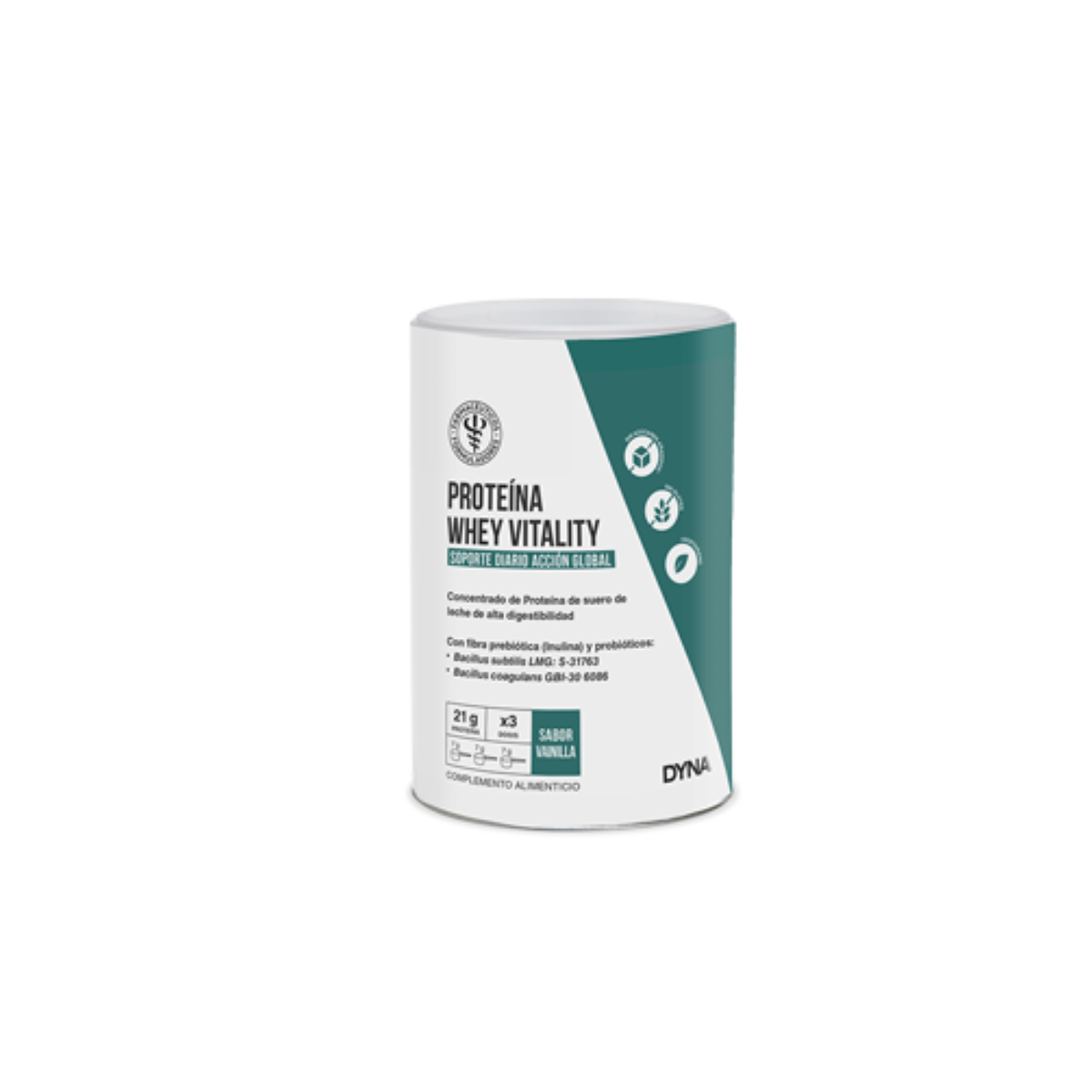 RR DYNA PROTEÍNA WHEY VITALITY VAINILLA 300G
