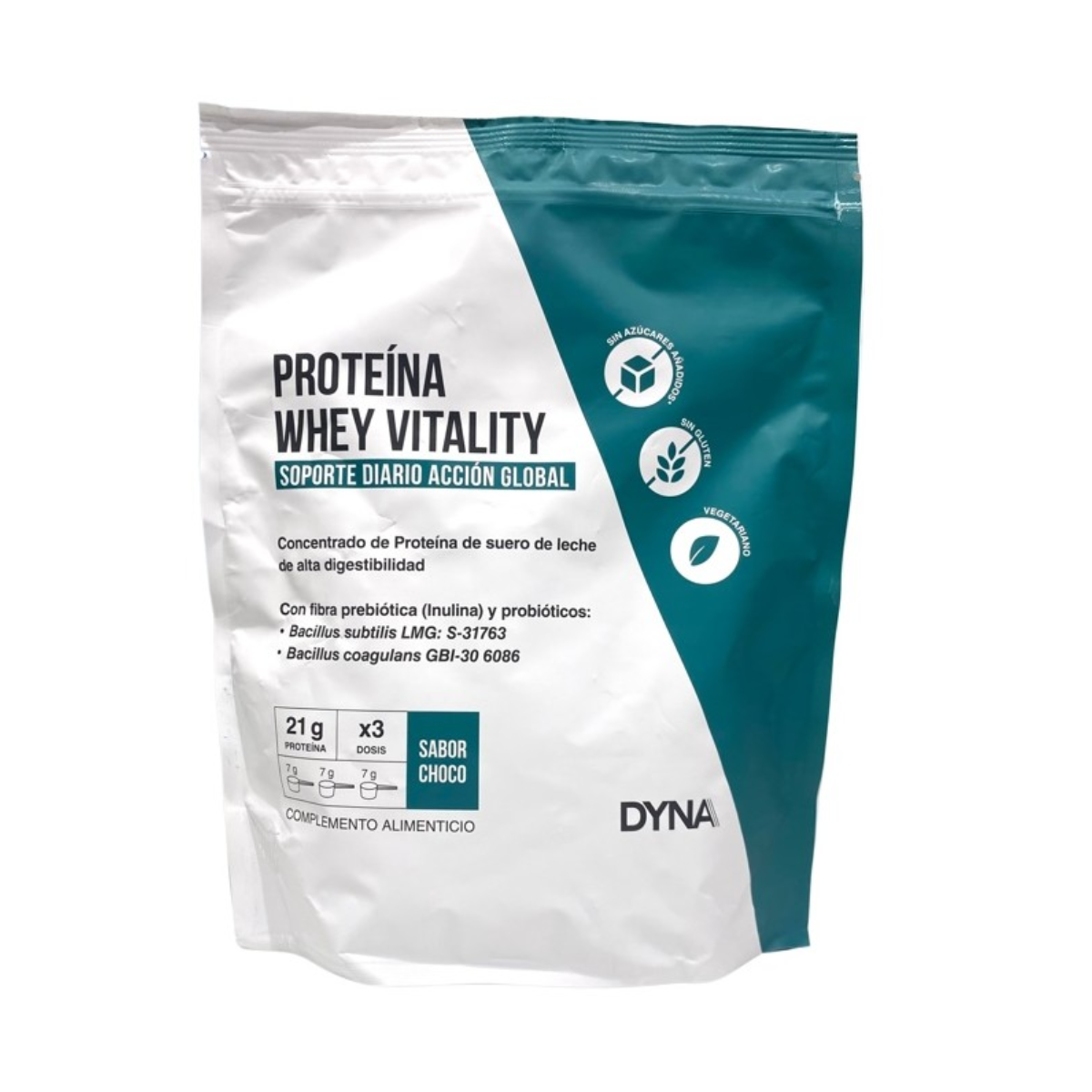 RR DYNA PROTEÍNA WHEY VITALITY CHOCOLATE 500G