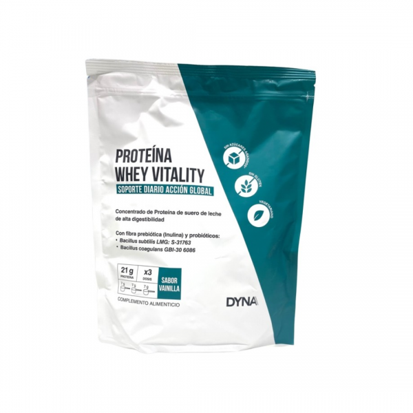 RR DYNA PROTEÍNA WHEY VITALITY VAINILLA 500G