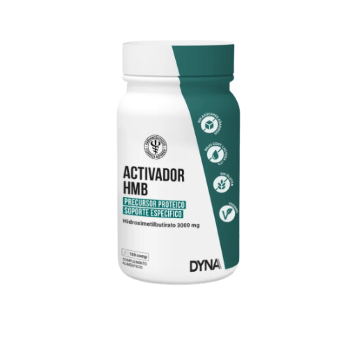 Dyna Activador HMB - Protege la masa muscular y la salud ósea 100 Comprimidos