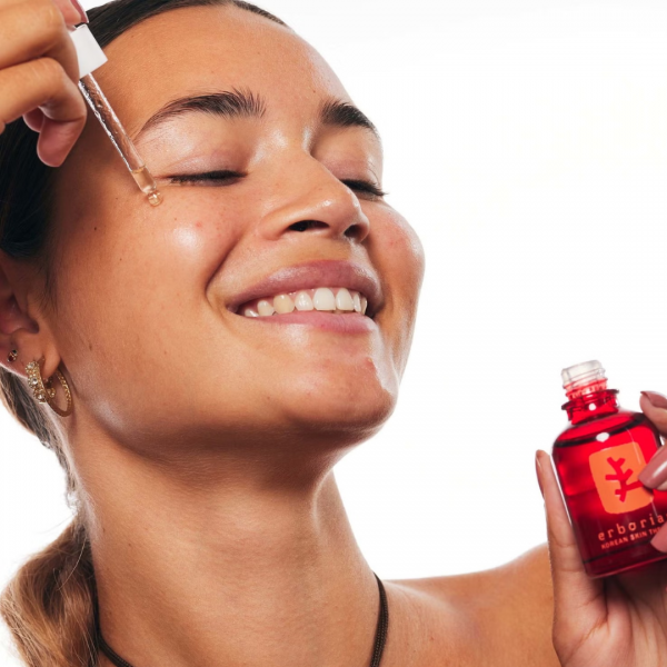 ERBORIAN Skin Therapy - Aceite facial perfeccionador de noche con 17 súper ingredientes para todo tipo de piel 30 ML