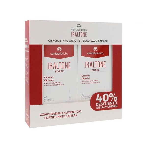 Iraltone Forte Pack 60+60 Cápsulas 40% DESCUENTO 2ª UNIDAD