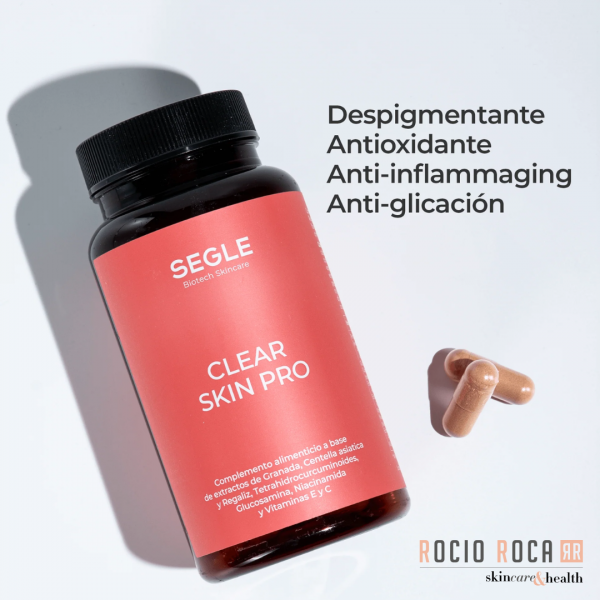 SEGLE Clear Skin Pro, 60 cápsulas