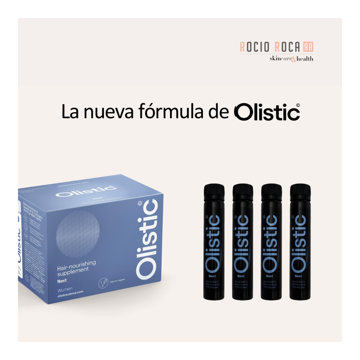 Olistic Next Women Tratamiento Anticaída 28 Viales 25 ml