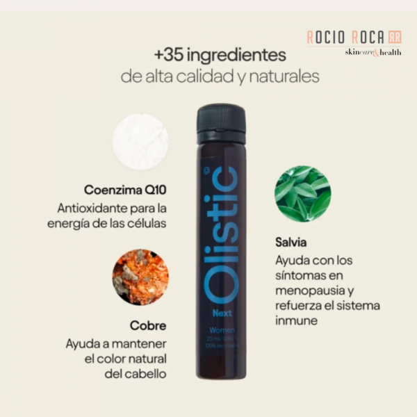 Olistic Next Women Tratamiento Anticaída 28 Viales 25 ml 2