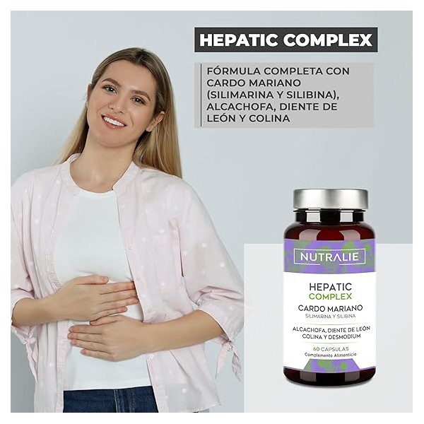 Nutralie Hepatic Complex 60 cápsulas