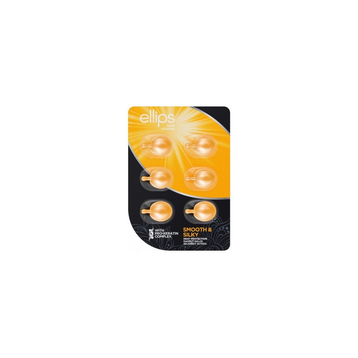 Ellips Smooth & Silky Hair Vitamin Pro-Keratin Complex 6 Unidades