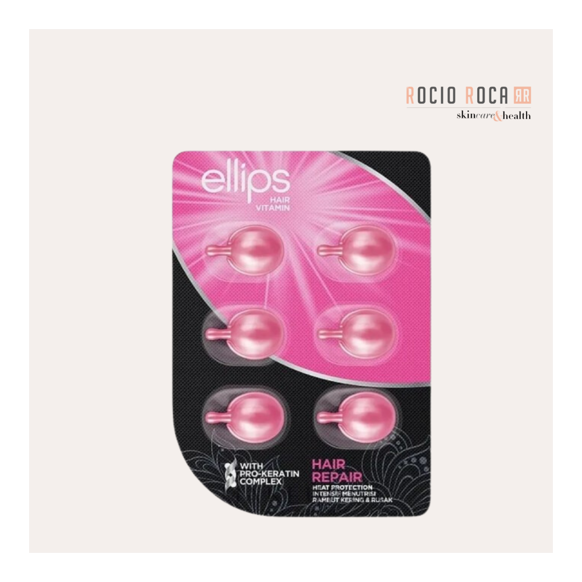 Ellips Hair Repair Pro-Keratin Complex 6 Unidades