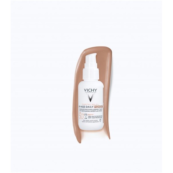 VICHY CAPITAL SOLEIL PIGMENT UV-AGE DAILY SPF50+ TONO MEDIO 40 ML