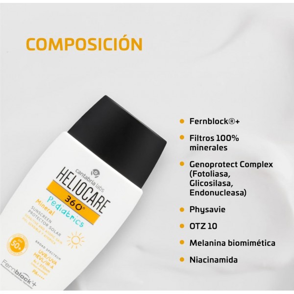 Heliocare 360o Pediatrics Mineral 50ml 2