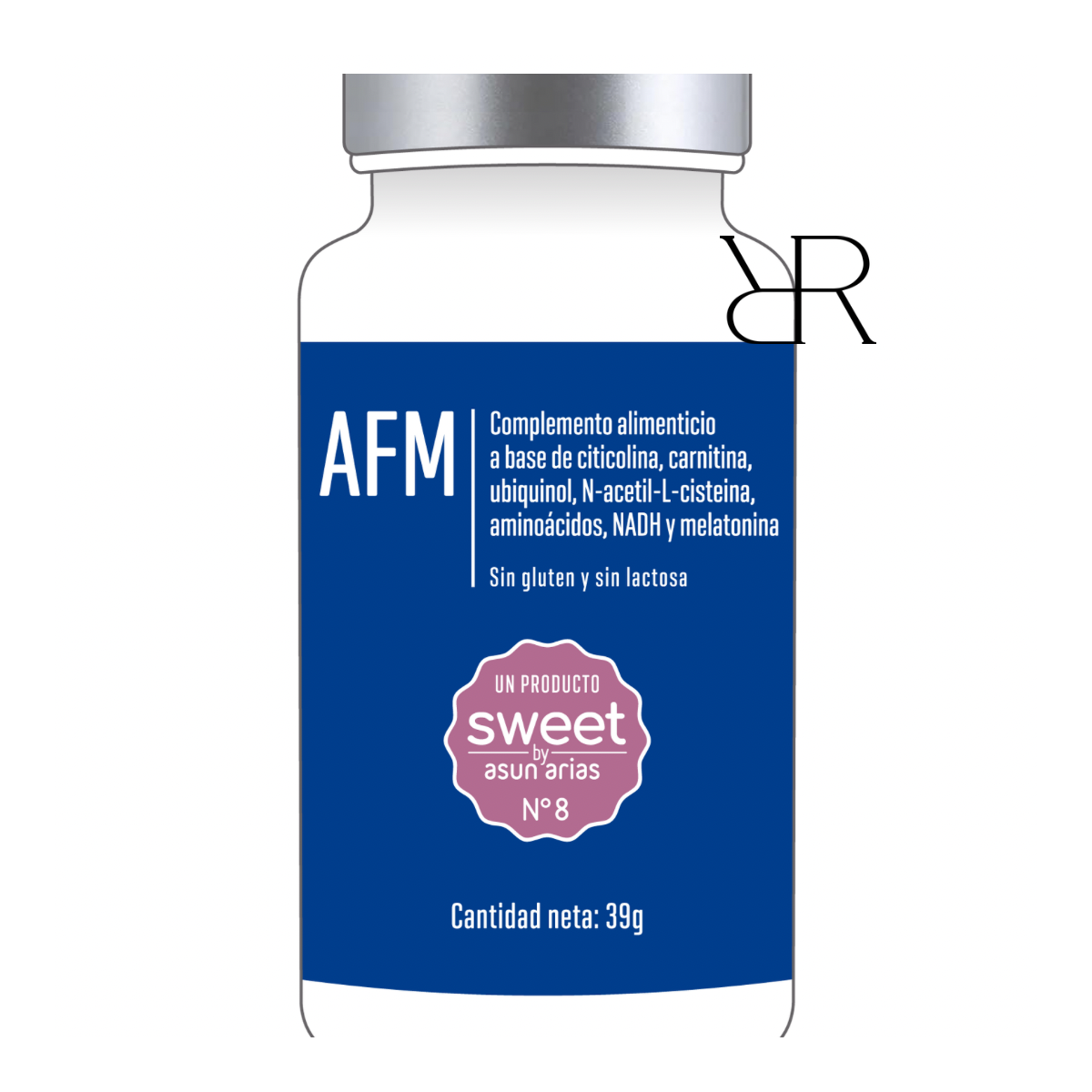 Asun Sweet 8 · AFM Activación física y mental Energía, protector neuronal, reduce inflamación 60 cápsulas