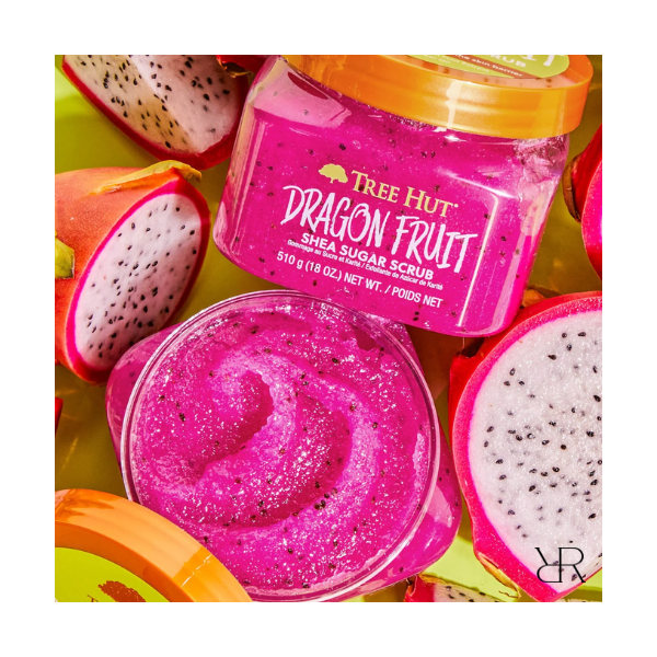 TREE HUT EXFOLIANTE sugar scrub DRAGON FRUIT 510