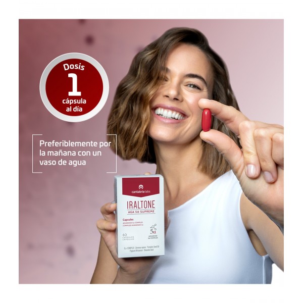 Iraltone AGA 5α Supreme 60 cápsulas