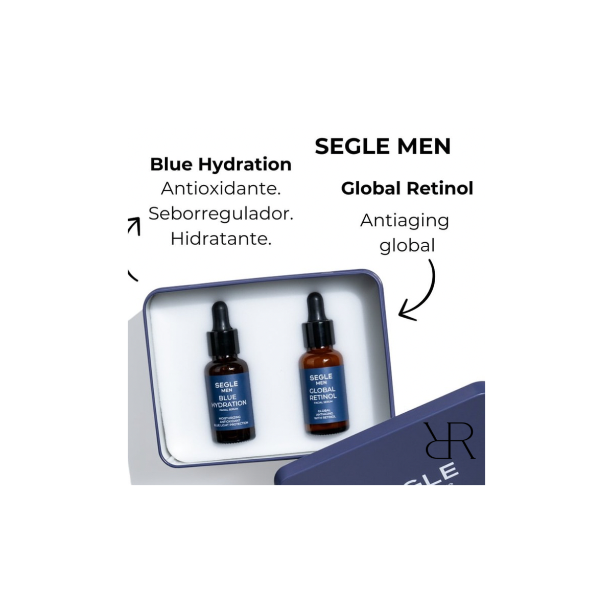 segle Pack Men 2 sérums Blue balance + Retinol...