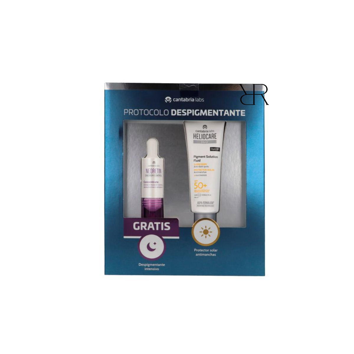 Heliocare 360º Pigment Solution Fluid Spf50+ 50ml + Neoretin Discrom Control Concentrate 10ml