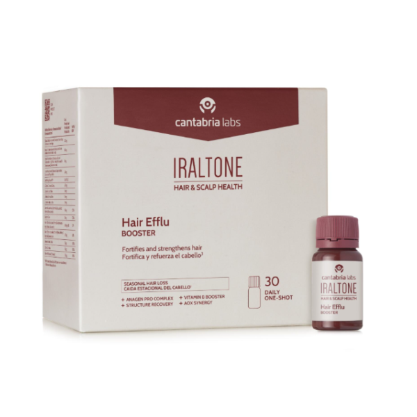 IRALTONE HAIR EFFLU BOOSTER 30 VIALES