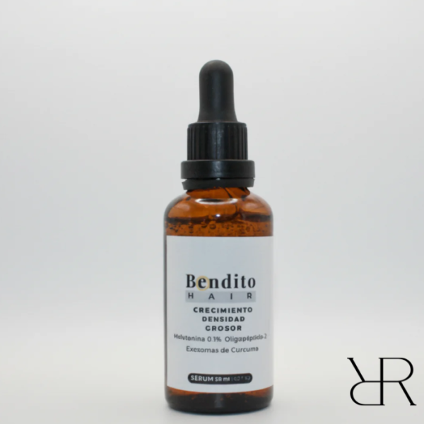 Bendito Hair. Sérum capilar crecimiento, densidad y...