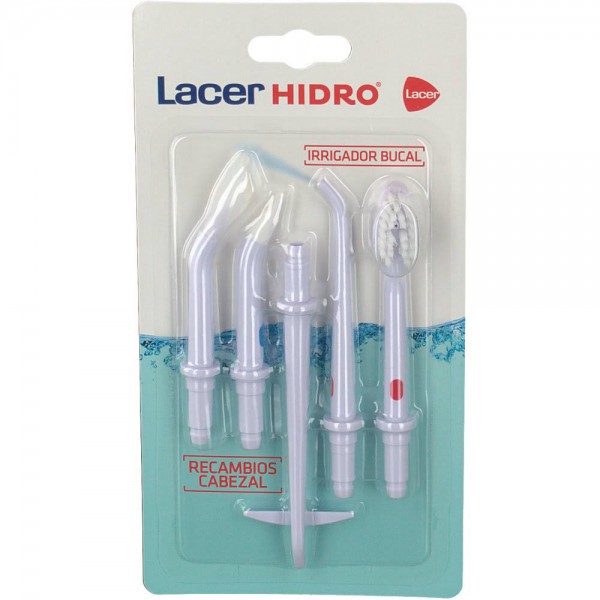 IRRIGADOR BUCAL ELÉCTRICO RECAMBIOS 5 CABEZALES