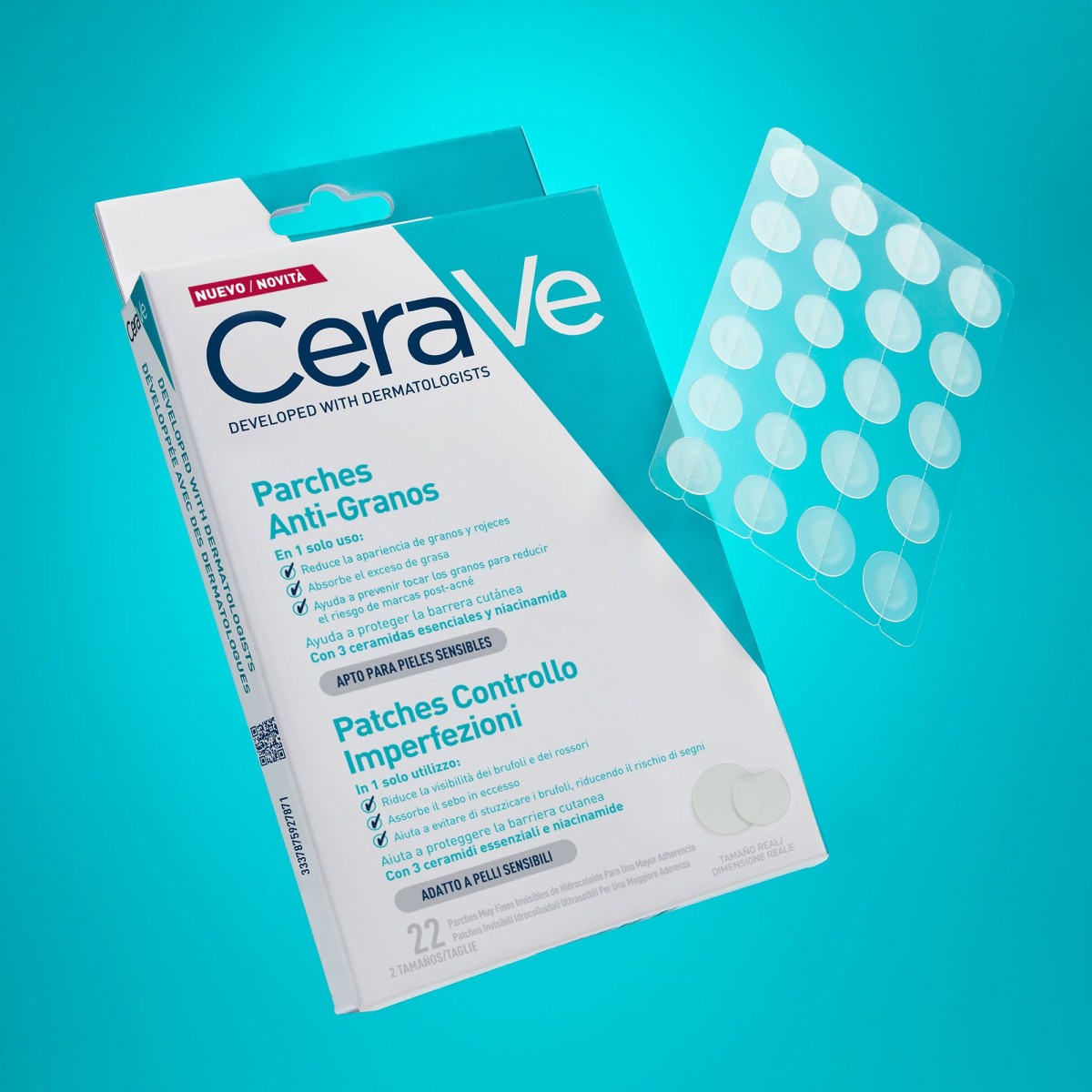Cerave Parches Control Imperfecciones 22 unidades