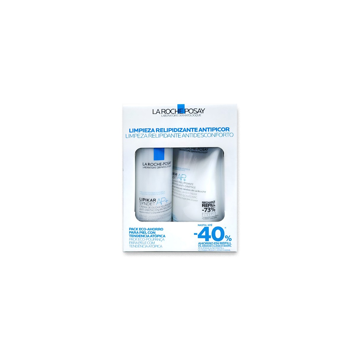 LA ROCHE POSAY - LIPIKAR PACK SYNDET (400ML) +...