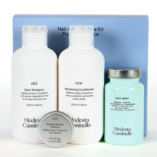 Pack de Cuidado para Cabello y Cuero Cabelludo: Purifica...