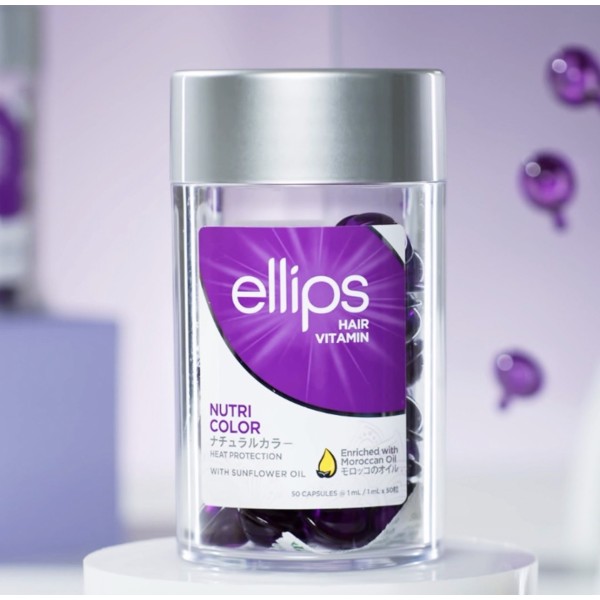 ELLIPS nutri-color moradas 50 unidades