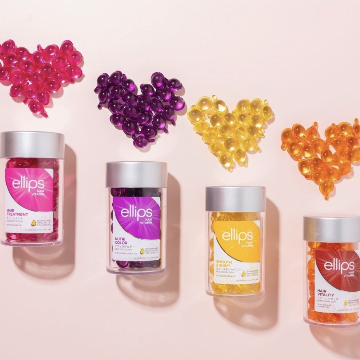 ELLIPS nutri-color moradas 50 unidades